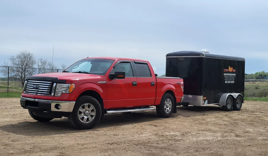 LawnTek Trailer Truck